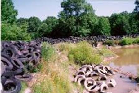 Scrap Car Tire Recycling