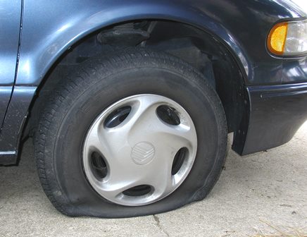 Scrap Car Tire Dump